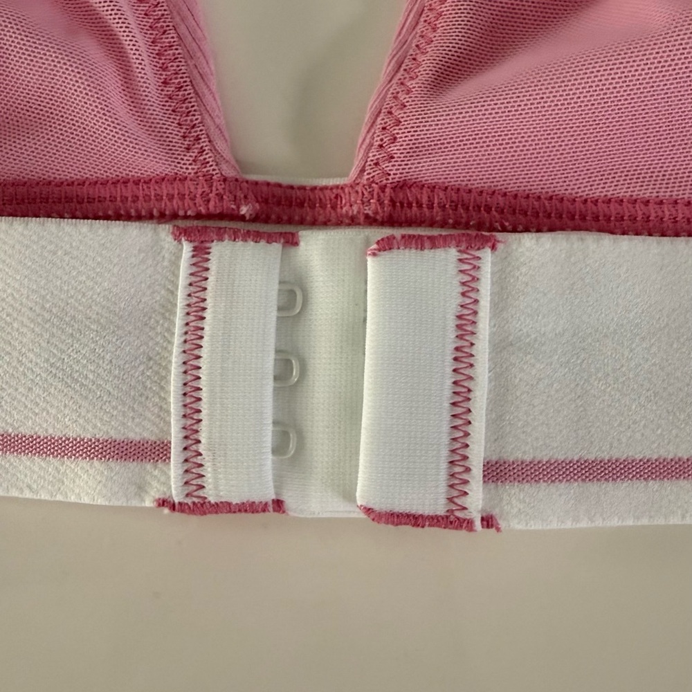 SKIMS 💗 Plunge Cotton Bra Bralette Ribbed triangle | Small | NWT - Picture 4 of 7